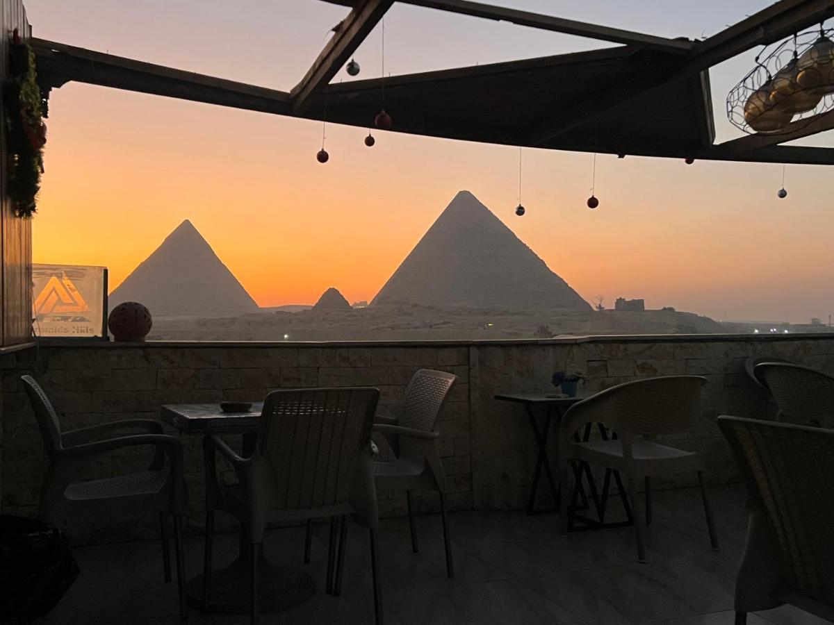 Imhotep Pyramids View Inn Kafret el-Gabal Eksteriør billede